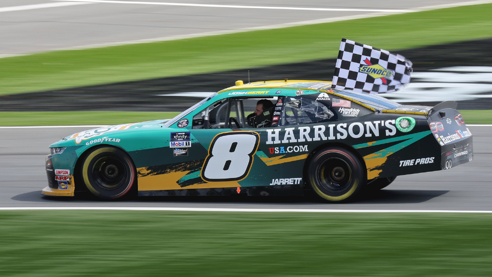 Josh Berry wins Xfinity race at Charlotte as JR Motorsports dominates overall